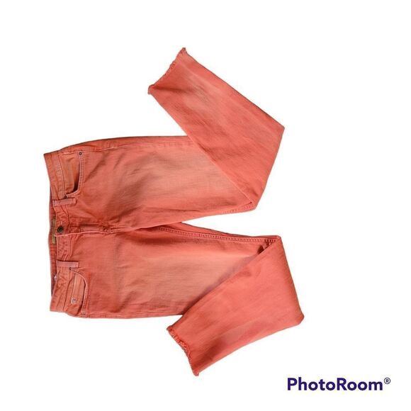 Joe's Jeans  Collector's Edition Finn Skinny Ankle Jean in Distressed Poppy - Picture 4 of 11